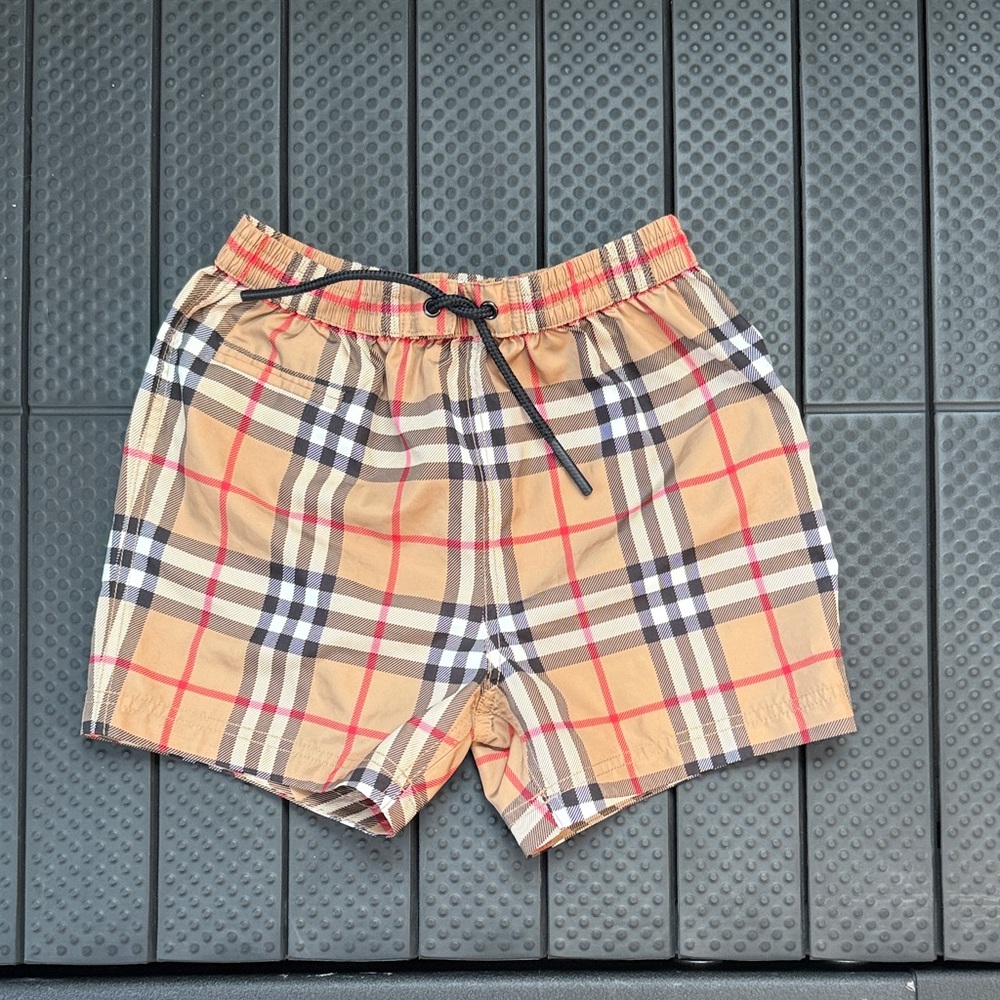 Toddler boy Burberry Swim Trunk